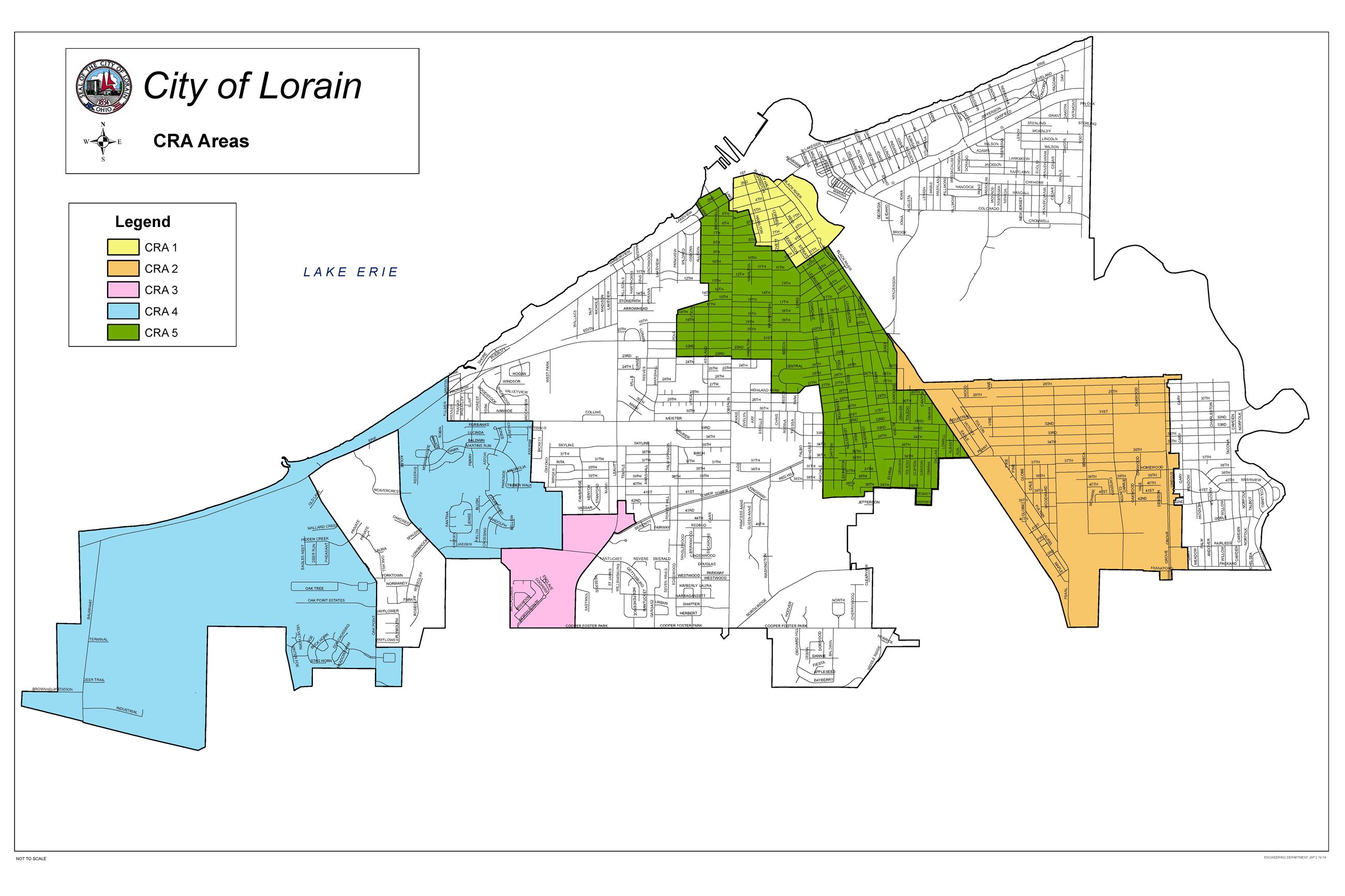 City of Lorain CRA Map