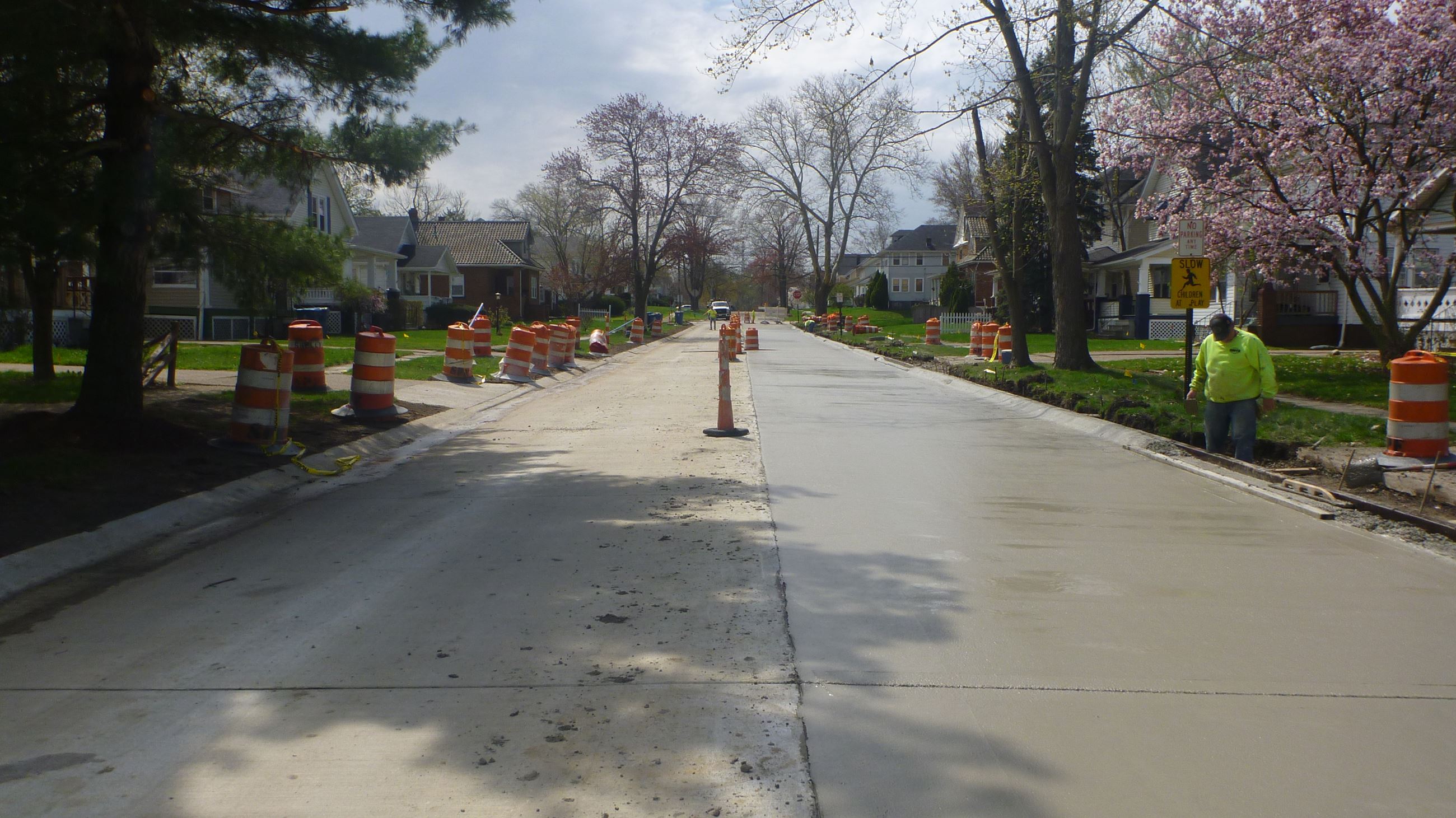 Livingston, West Side Poured